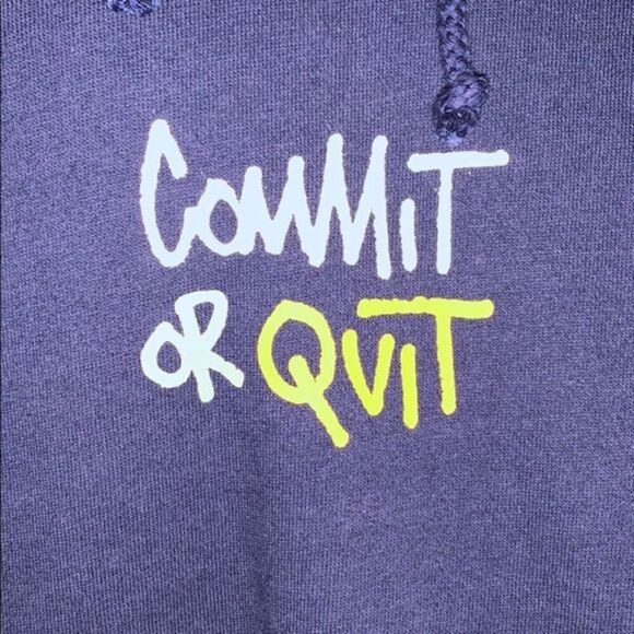 Element “Commit or Quit” Hoodie NWT - Picture 2 of 6